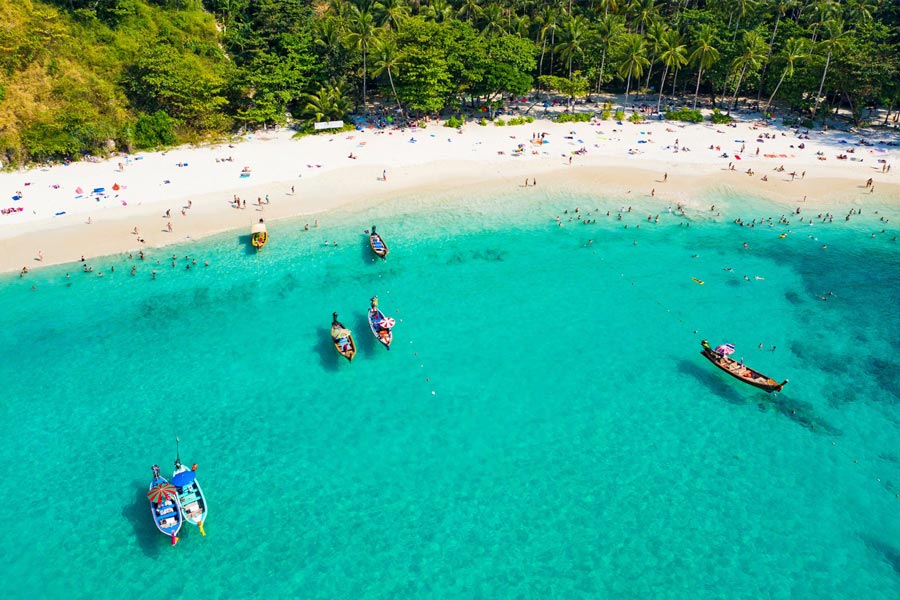 belles plages de Thaïlande