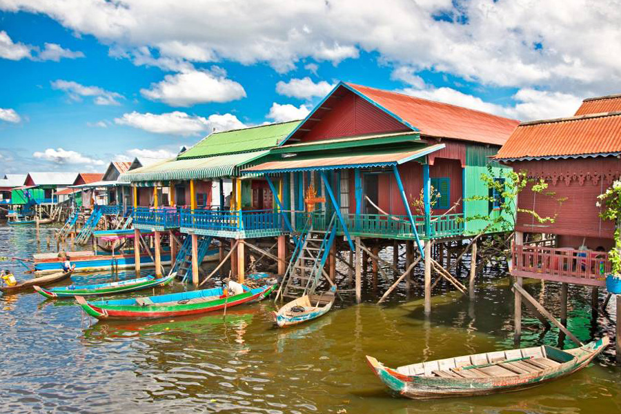 Vie authentique sur l’eau – Villages flottants du Tonlé Sap