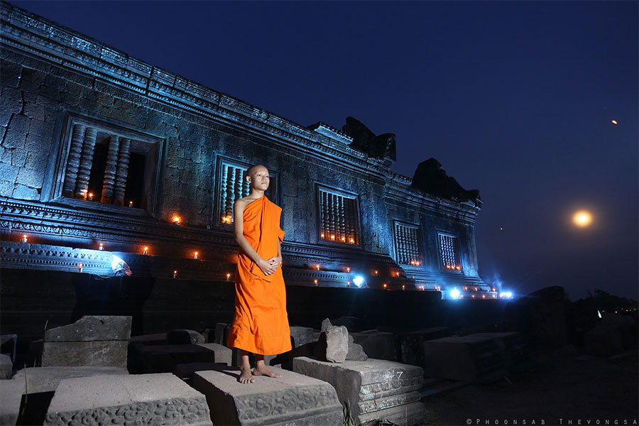 Boun Wat Phou se déroule anuellement en troisième mois lunaire (Avril ou Mai)