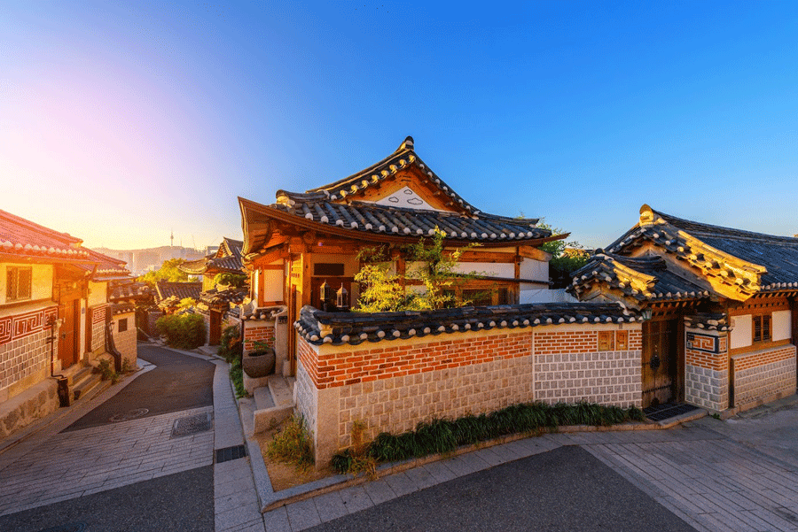 incontournables lors d'un voyage à séoul - Bukchon Hanok Village