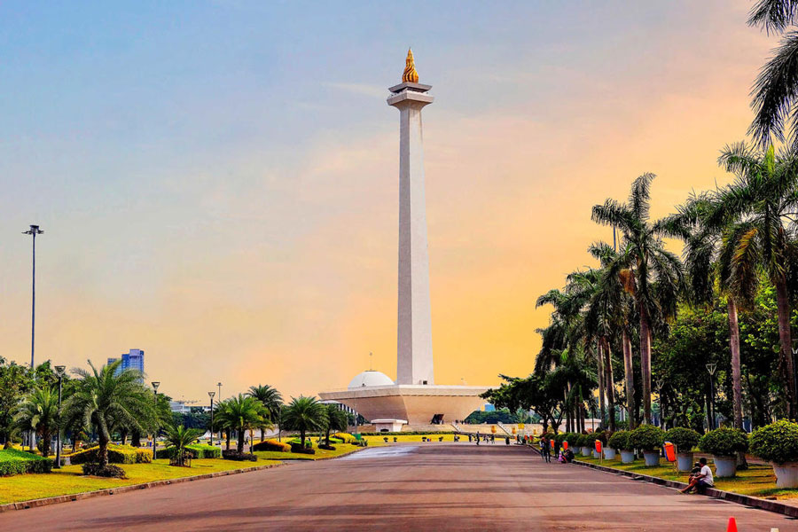 Monas est le symbole de la capitale de Jakarta