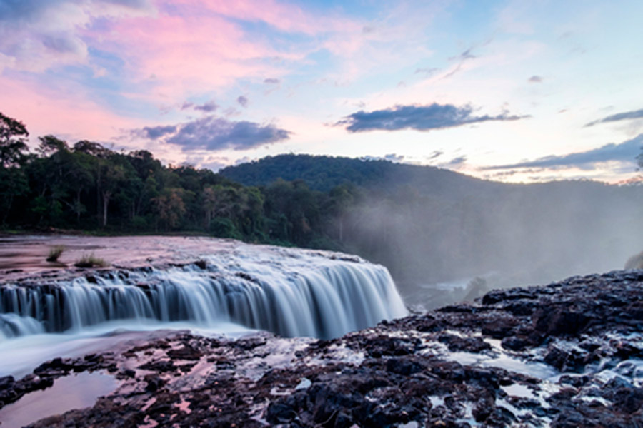 Meilleur moment pour visiter à cascade de Sae Pong Lai 