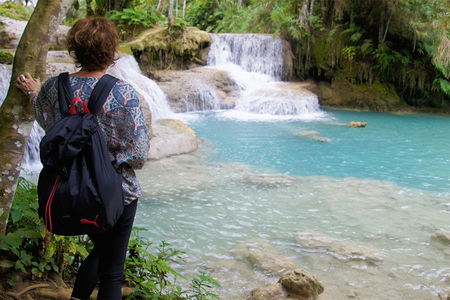 La randonnée à la cascade de Tad Sae pour ceux qui aimer explorer la nature