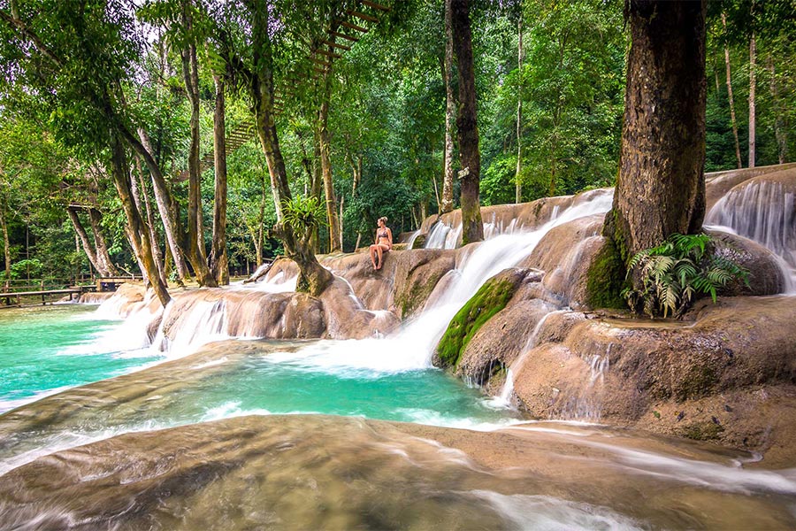 Cascade de Tad Sae est une attraction incontournable à Luang Prabang