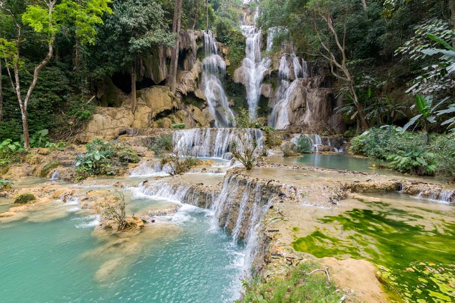 cascades au Laos