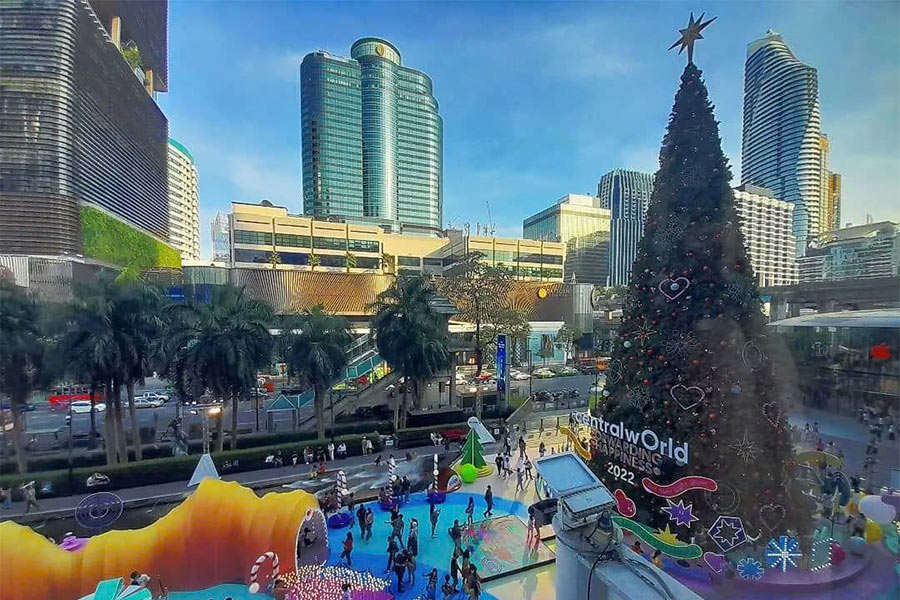 Noel à Bangkok est un grand moment festive de l'année