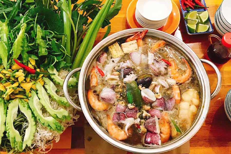 Lau mam - spécialité célèbre de Chau Doc