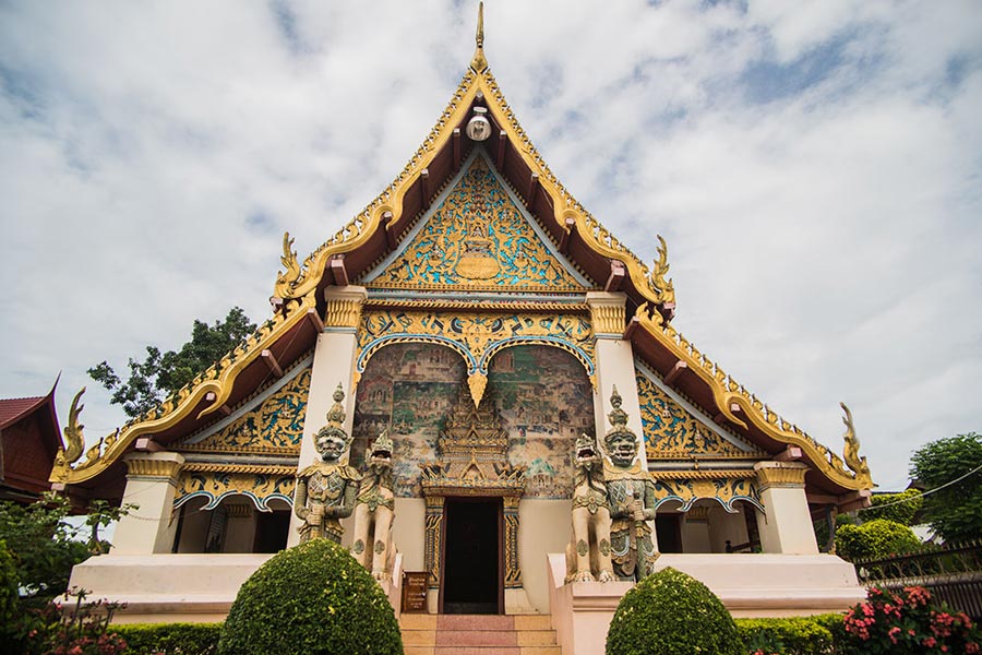 Ce temple est le temple le plus célèbre de Chiang Khan 