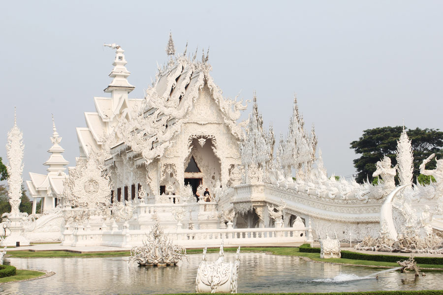 Wat Rong Khun - L'un des temples les plus célèbres de Thaïlande