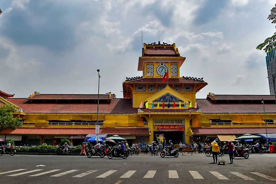 Chinatown de Saigon - marché de Binh Tay