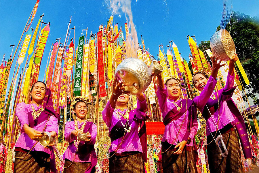 Choses à faire et à éviter pendant la fête Songkran