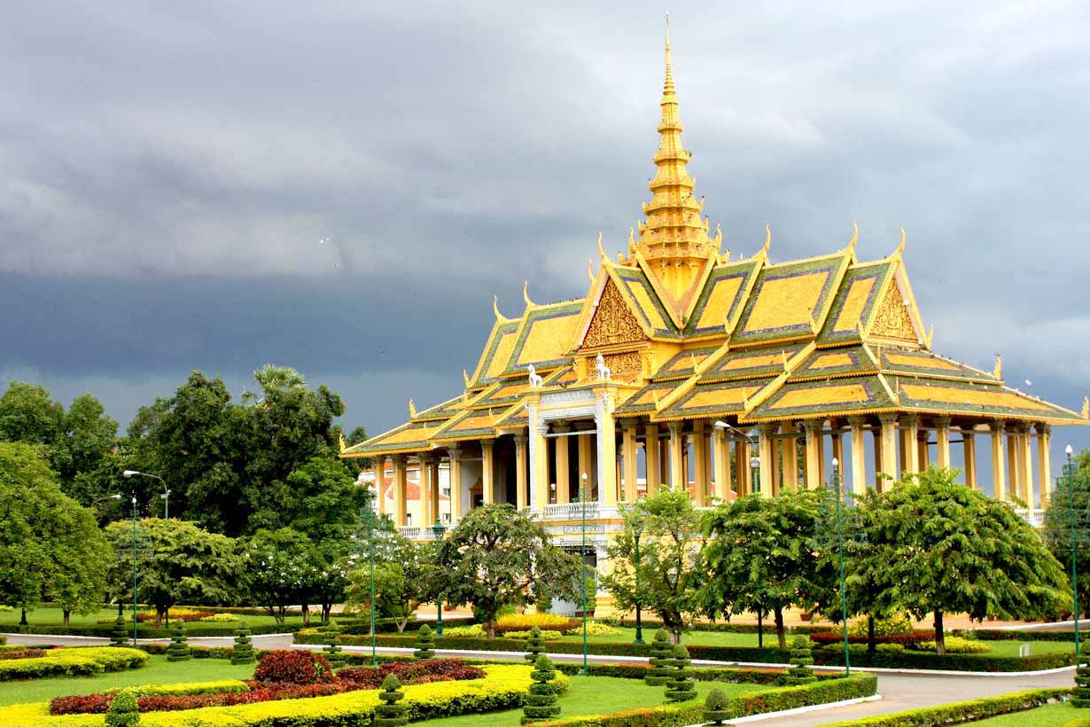 Visite du Palais Royal est l'une des choses à faire à Phnom Penh