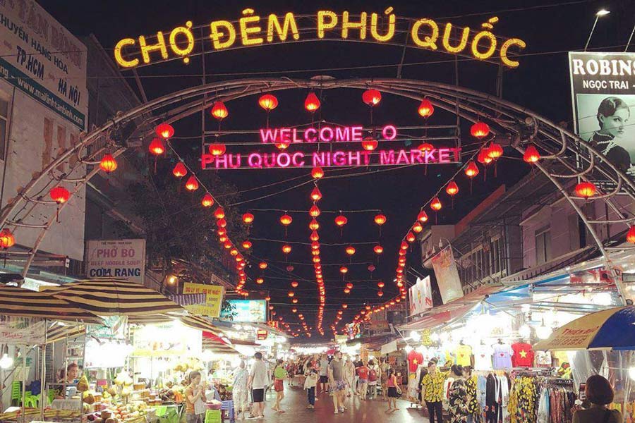 Promenade au marché nocturne et choses à faire à Phu Quoc