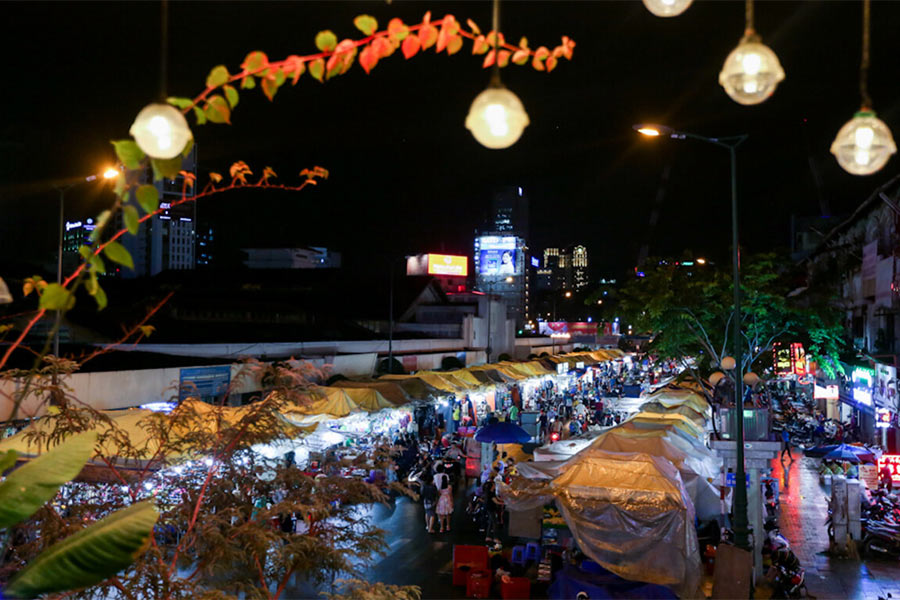 Marché nocturne de Ben Thanh