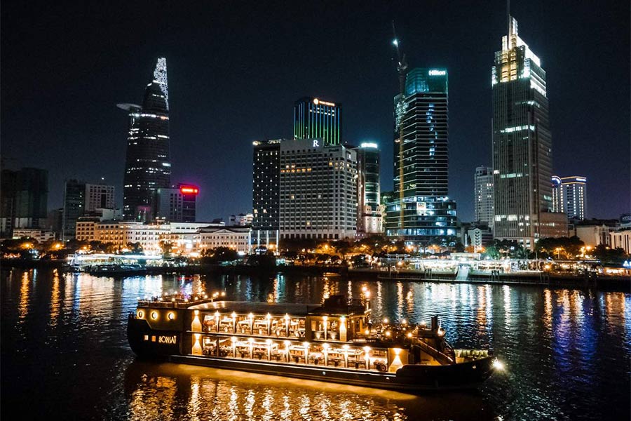 Croisière sur la rivière de Saigon est incontournable