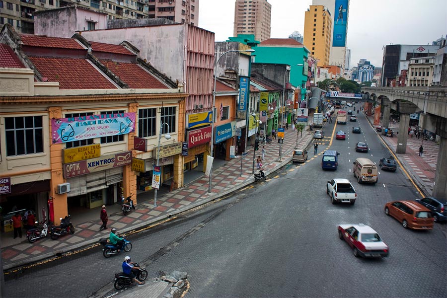 Chow Kit est l'un des meilleurs quartier pour dormir à Kuala Lumpur