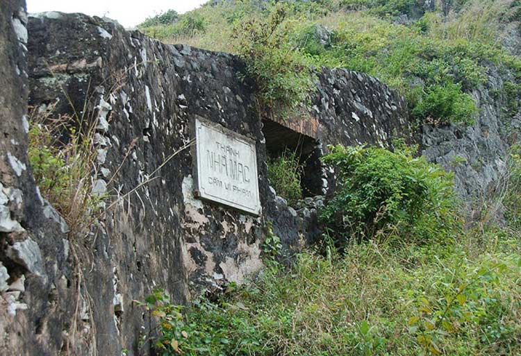 Citadelle de Mac Lang Son - célèbre relique historique de la ville de Lang Son