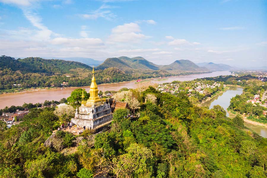 Climat à Luang Prabang est agréable dans toute de l'année