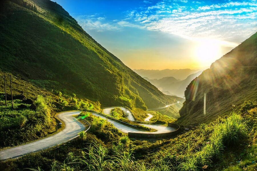  Col Ma Phuc est situé dans la province montagneuse de Cao Bang