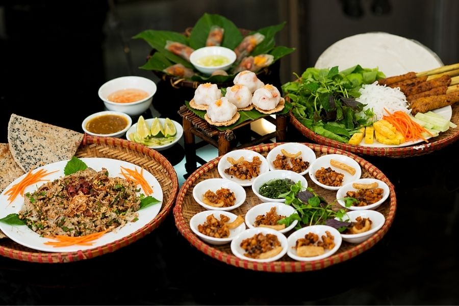 Cuisine au centre Vietnam