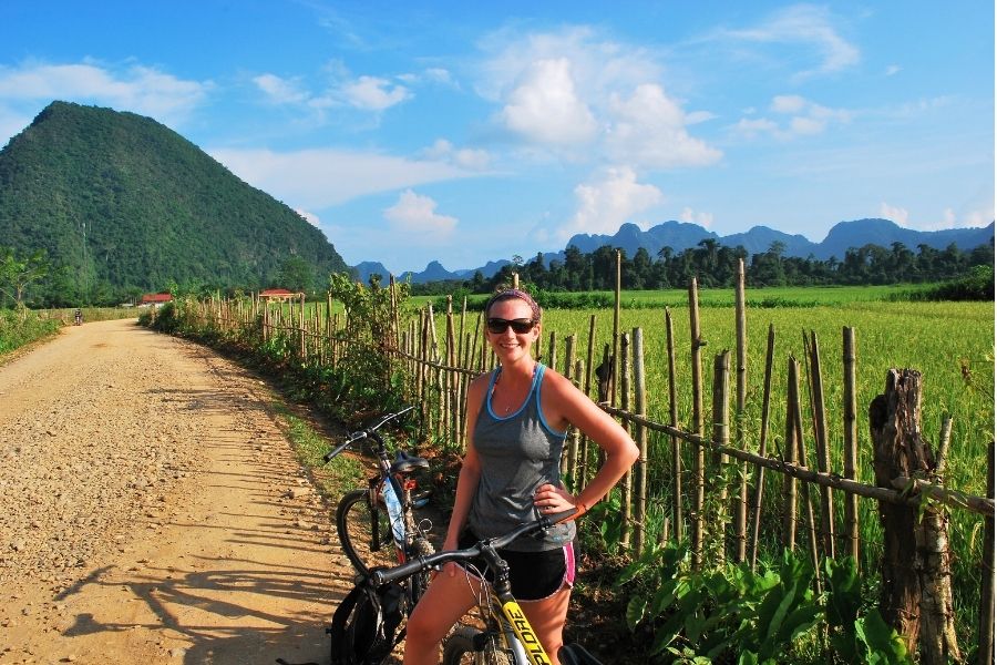 Voyager à velo au Laos