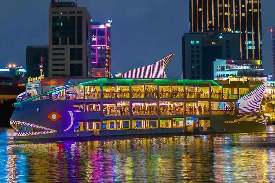 dîners-croisières sur la rivière Saigon