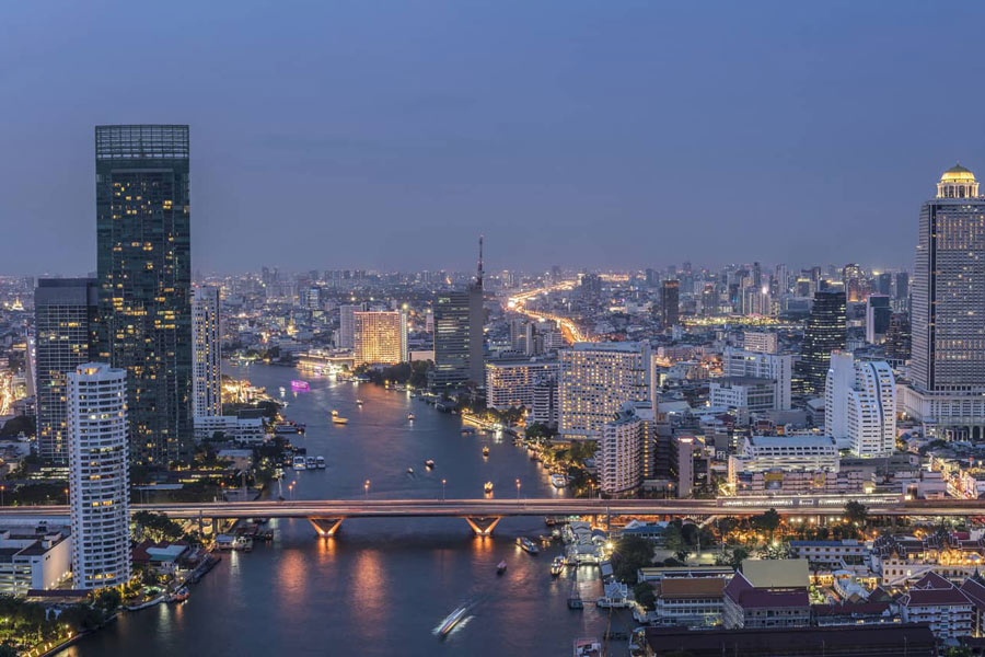 Fleuve Chao Phraya - Où dormir à Bangkok