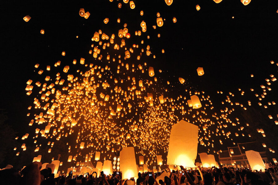 Novembre est une bonne période pour voyager en Thaïlande et participer au festival Yi Peng