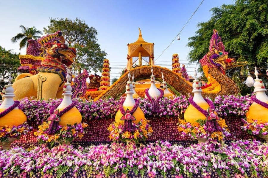 Chiang Mai est le lieu idéal pour ce festival floral