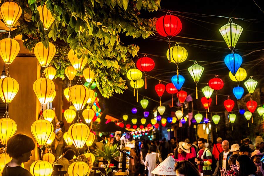 Le festival des lanternes à Hoi An s'organise mensuellement 