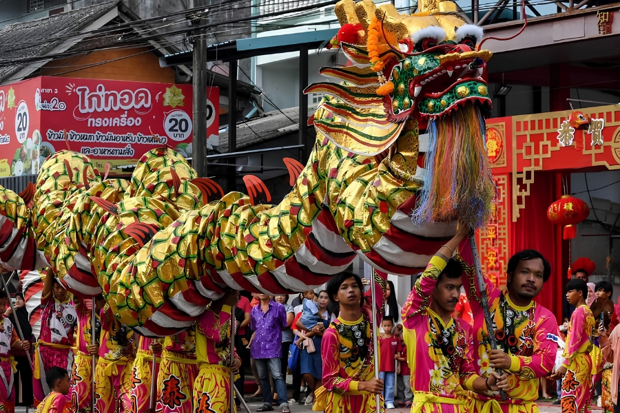 Le Nouvel An Chinois à Bangkok, l'un des festivals en Thaïlande les plus vibrants.