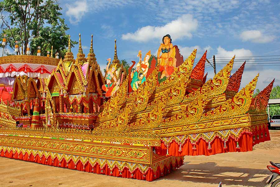 Fête de Boun BangFai au Laos