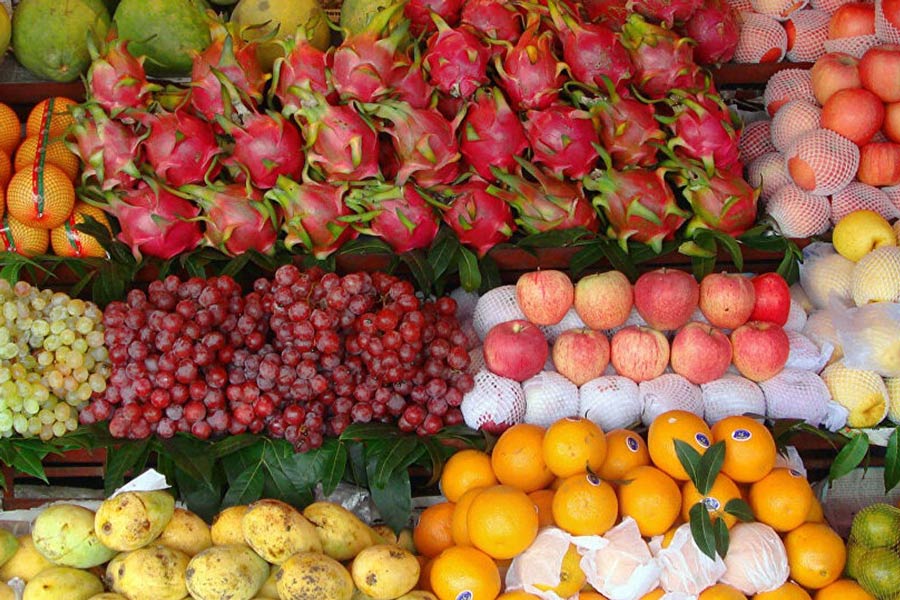 Meilleurs fruits au Vietnam lors d'un voyage au Vietnam