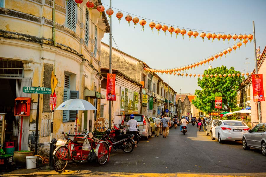 George Town à Penang