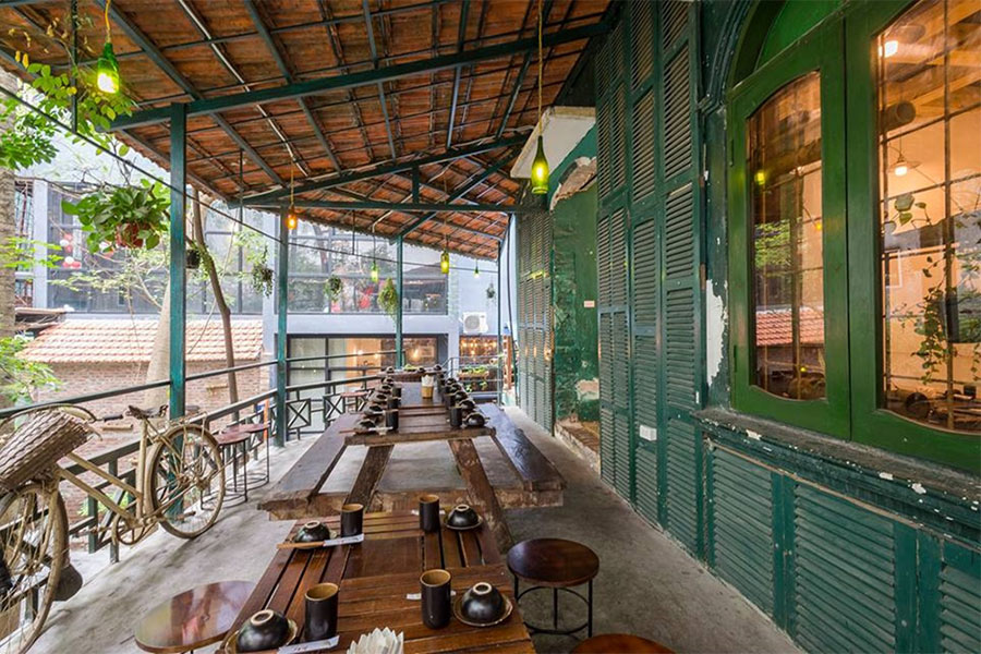 Restaurant de Goc Que est également l'un des meilleurs restaurants vietnamiens à Hanoi