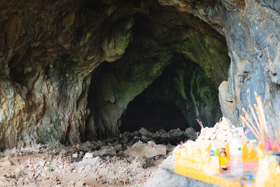 La grotte de Tham Piu a eu lieu un événement tragique