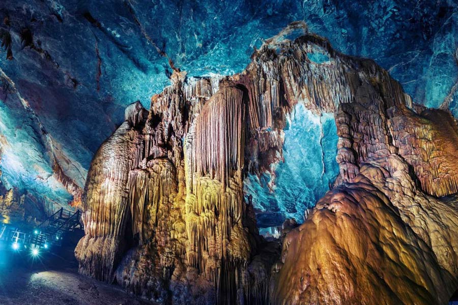 Meilleures grottes à Quang Binh à explorer - Thien Duong