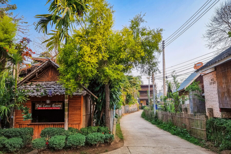 La charme bohème de Pai