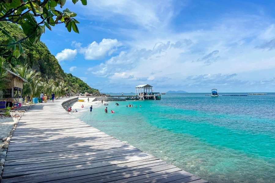  La beauté poétique de l’île de Nam Du