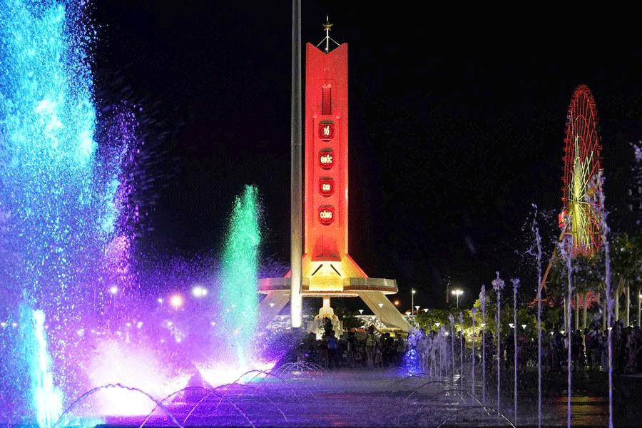 Spectacle et animations à Da Nang lors de la fête nationale