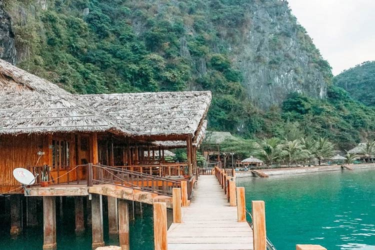 Ile de Nam Cat est un site touristique renommé dans la baie de Lan Ha