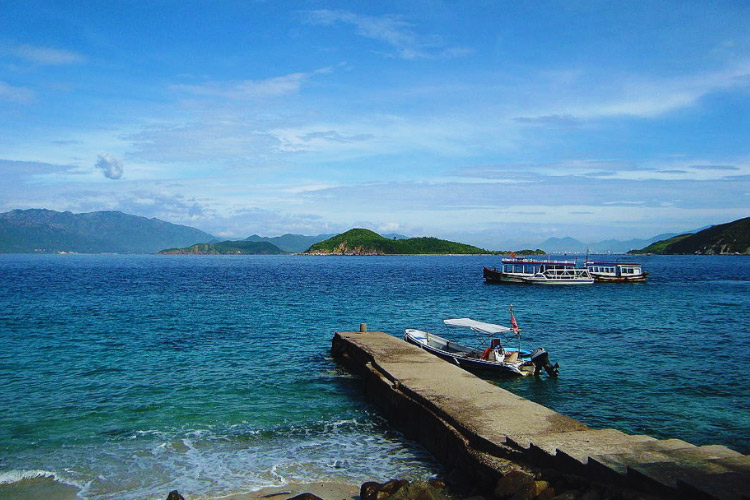 L'île Hon Mun est belle au long de l'année