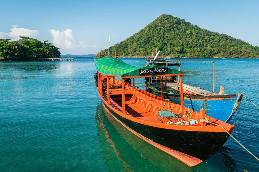 Koh Rong Samloem est une île du Cambodge 