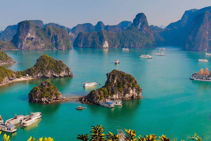 Baie d'Ha Long – une destination incontournable lors d’un itinéraire  de 5 jours au Vietnam