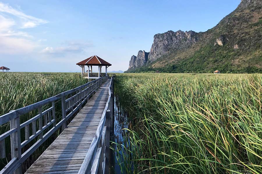 Se déplacer dans le khao sam roi yot national park