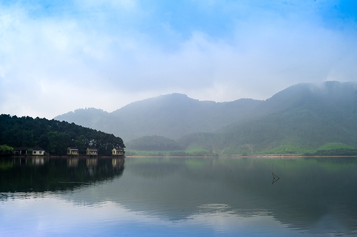 Le lac Trai Tieu