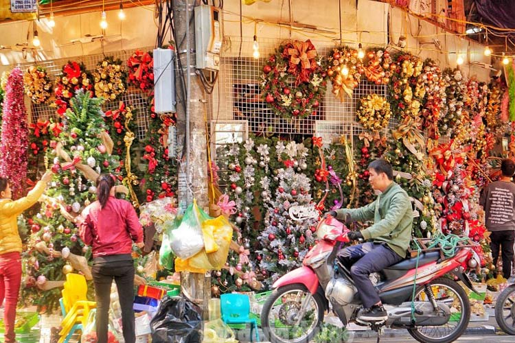 Hanoi est une destination captivante pour le Noel à l'Asie du Sud-Est