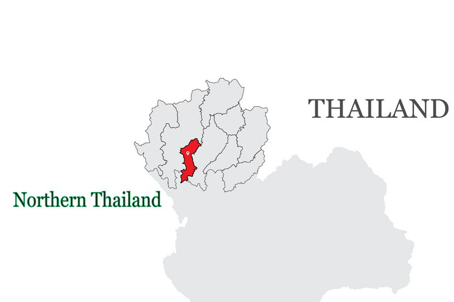 Lamphun est la plus petite province du Nord de la Thailande