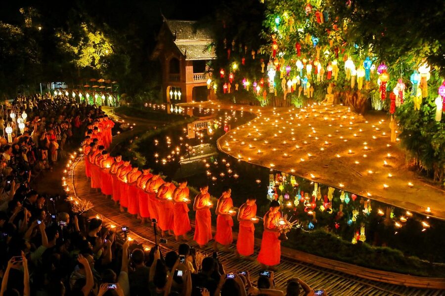 Chiang Mai est l'un des meilleurs endroits pour célébrer le festival de Loy Krathong