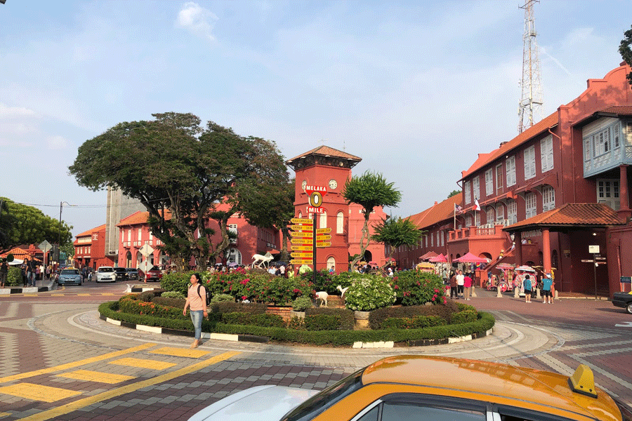 Malacca en Fête de Merdeka